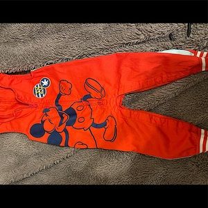 Mickey Mouse overall zip up